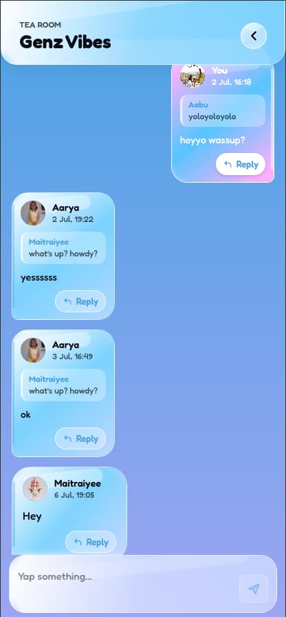 SlamZ prompt screen